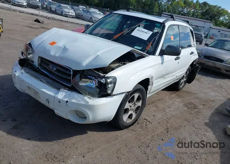 2003 Subaru Forester Xs z USA, uszkodzony, nr VIN JF1SG65693H761318